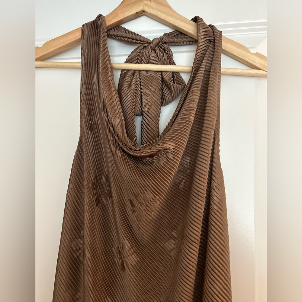Vintage Taupe Dress